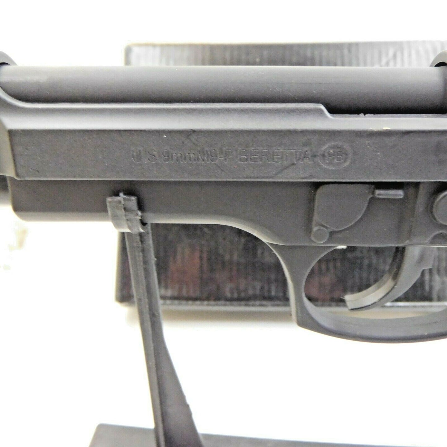 9mm M9 Beretta Jet Black Slide Action Gun Pistol Jet Torch Lighter USA