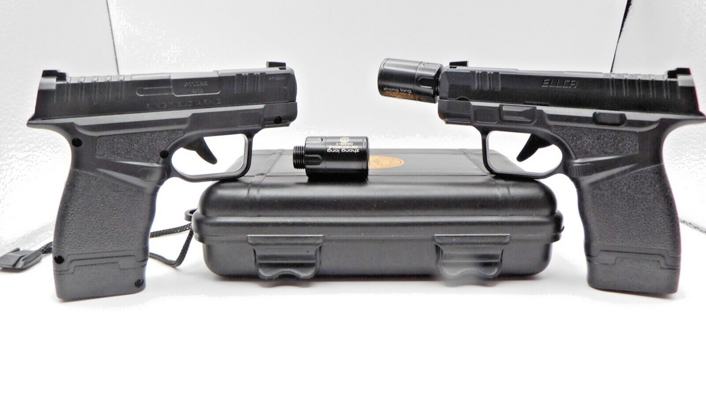 9mm PT1086 Gun Shape Jet Torch Lighter USA Stocked And Shipped Includes Case